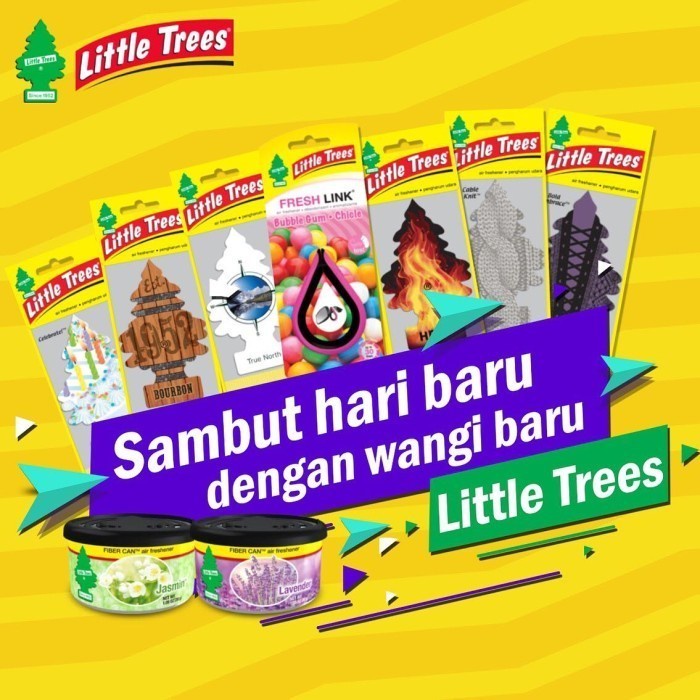 Little Trees Paper No Smoking Parfum Pengharum Ruangan Mobil Gantung