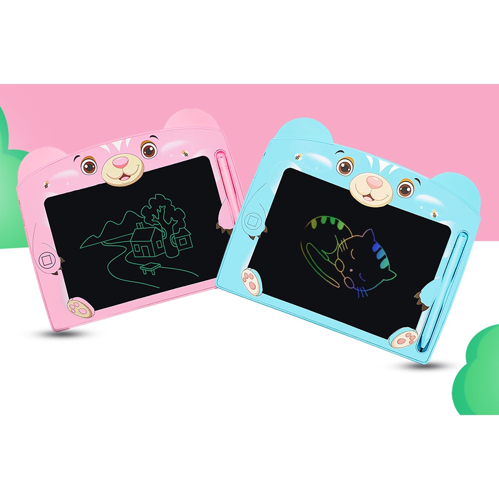 Tablet Papan Lukis Anak LCD Writing Drawing Pad Premium Karakter Edukasi Anak