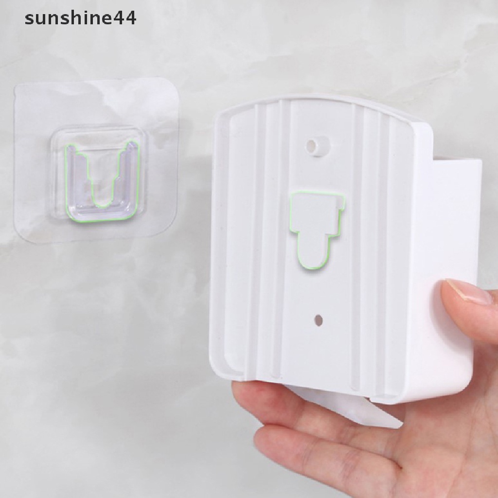 Sunshine Tempat Remote Ac Universal Kotak Tempel Dinding Putih Tempat Penyimpanan ID