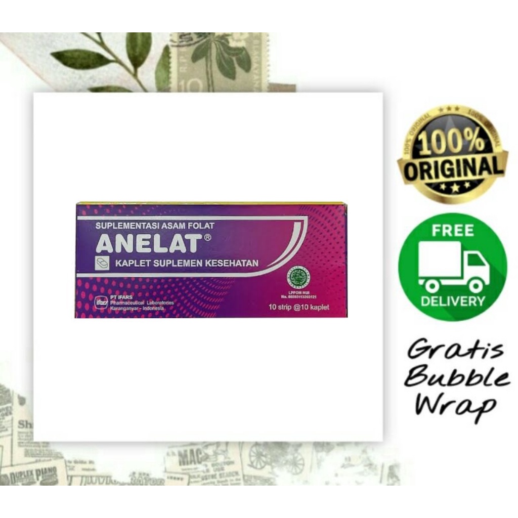 Anelat / Asam Folat 1000 mcg