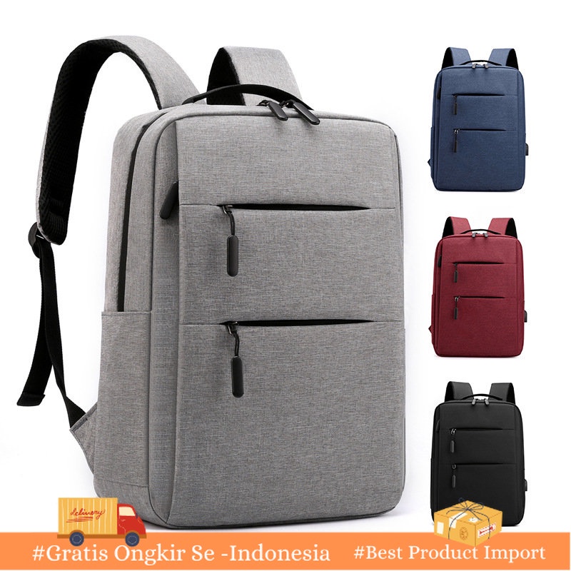 Tas Muat Laptop  Komputer Ransel  Kapasitas Besar Ransel  14-Inch Laptop Ringan Bisnis Shockproof Se