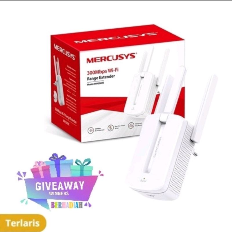 Mercusys MW300RE Range Extender Wi-Fi