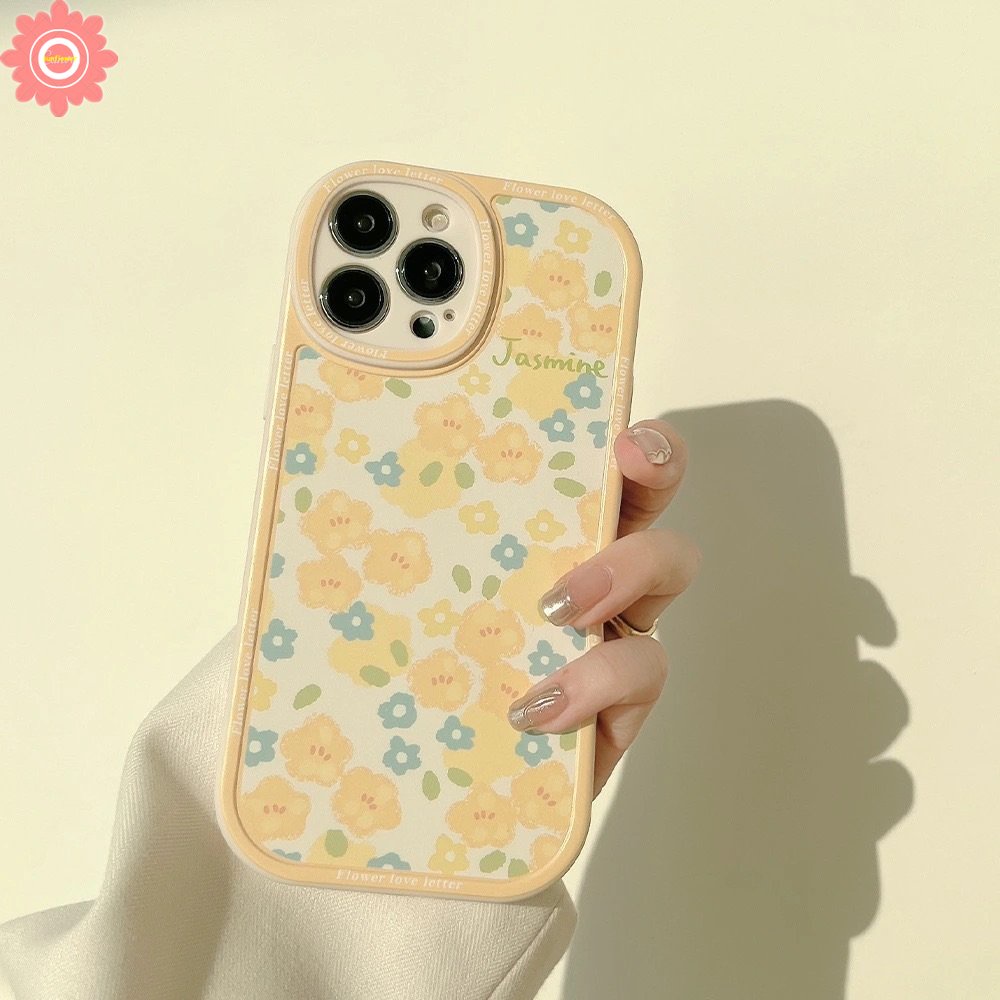 Ins Fresh Flowers Phone Case Untuk Infinix Hot10 9 11 Play Hot 10s 10T 11s Hot 10 Lite Smart5 6 Note8 Floral Lembut TPU Shockproof Gadis Bunga Casing Cover