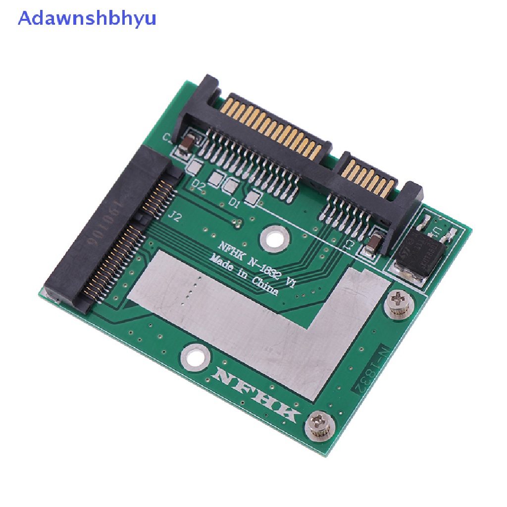 Adhyu mSATA ssd Ke 2.5 ''SATA 6.0gps adapter converter Kartu Modul Papan mini pcie ssd ID