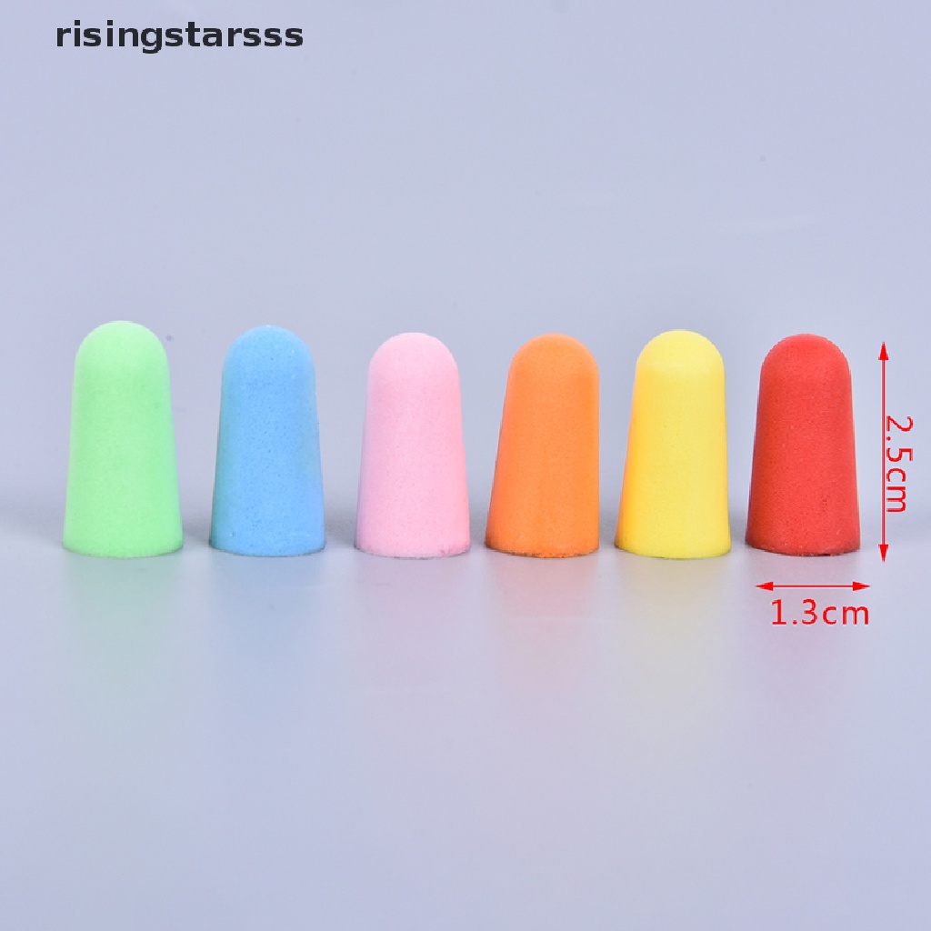 Rsid Span-new 5pasang Busa Ear Plugs Penyumbat Telinga Tidur Pengecil Kebisingan Renang Earplug Anti Bising Jelly