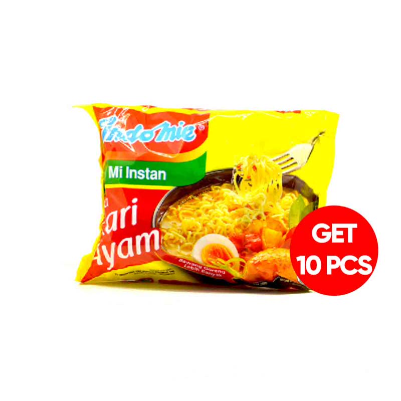 

INDOMIE Kari Ayam 10 Pcs