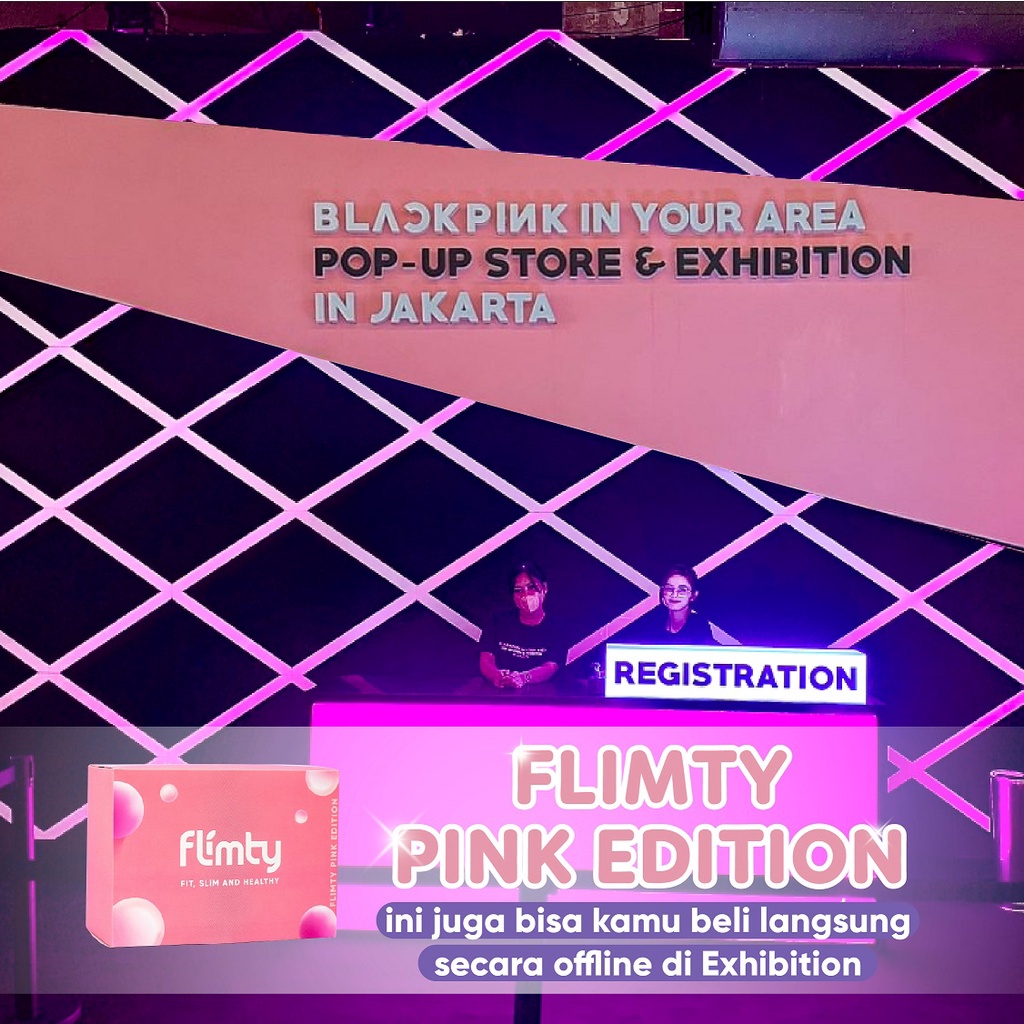 Flimty Fiber Limited Pink Edition - 1 box isi 16 (Blackcurrant) SURABAYA