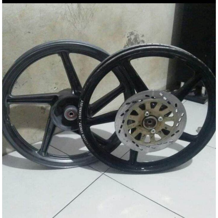 velg pelek racing depan belakang Suzuki smash/ Shogun Copotan