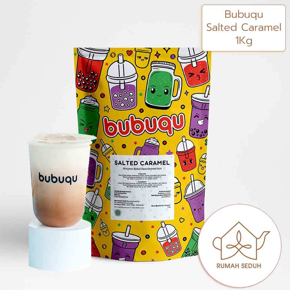 

Bubuqu Salted Caramel 1Kg - Minuman Bubuk Karamel Asin