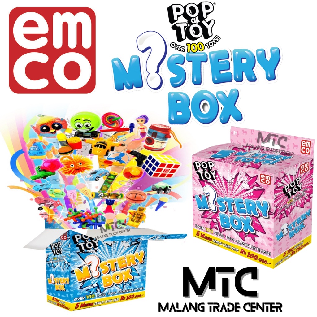 Emco Pop A Toy Mistery Box Mainan Surprise Anak