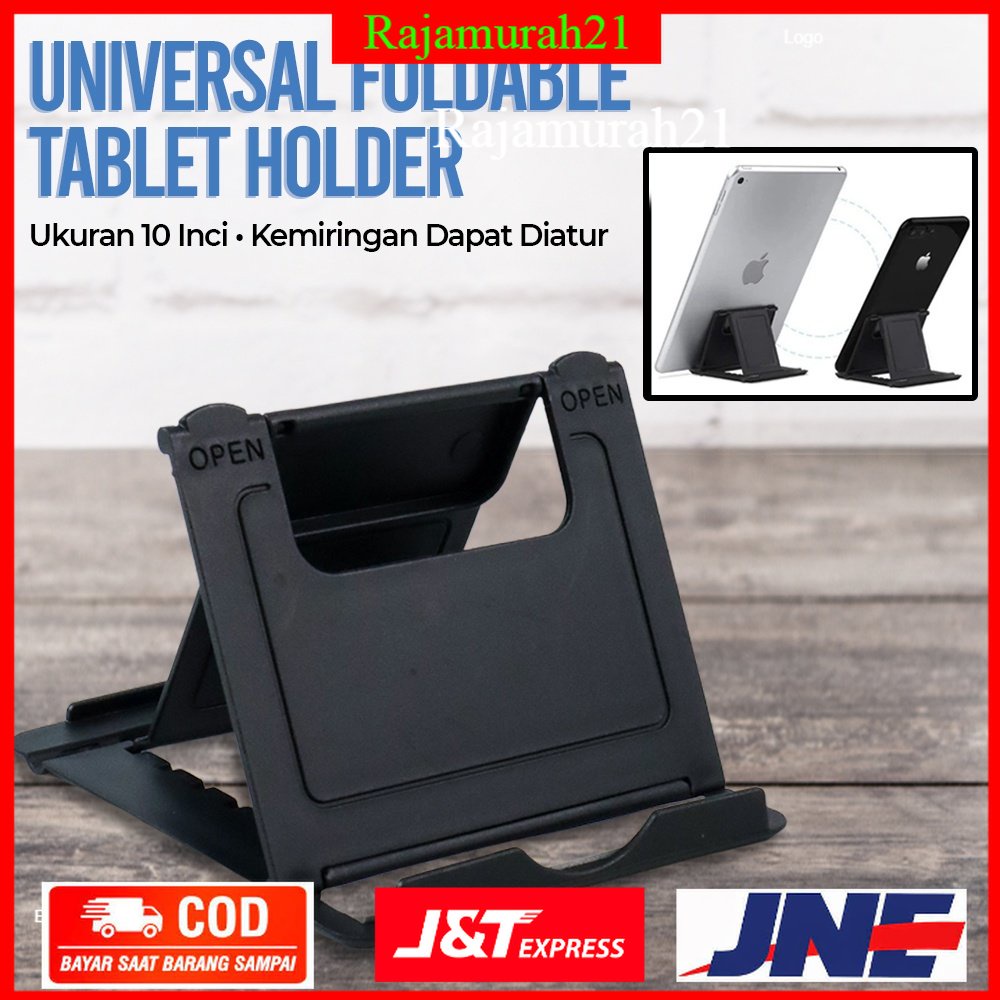 SeenDa Universal Foldable Tablet Holder - PJ6580 - Black - OMSCJ3BK