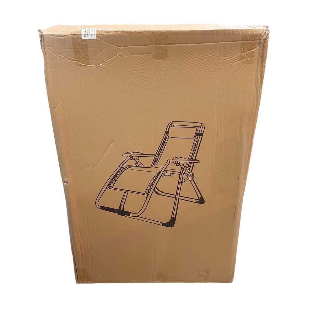 (BISA COD) FTIHSHP Zero Gravity Kursi Lipat Kerja Folding Picnic Chair with Tray - ZD2101