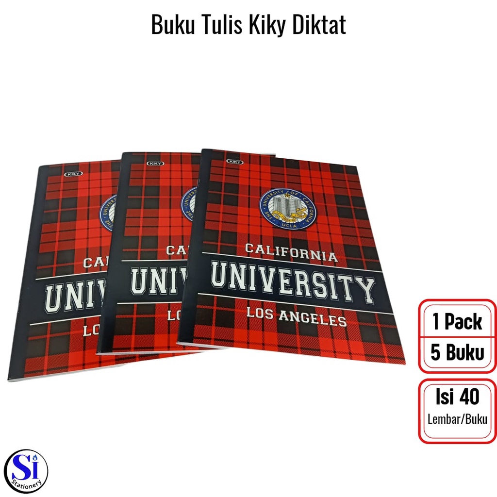 

KIKY BUKU TULIS DIKTAT 40 LEMBAR 1 PACK ISI 5 / BUKU DIKTAT KAMPUS / BUKU TULIS KIKY DIKTAT UNIVERSITY / BUKU DIKTAT KULIAH