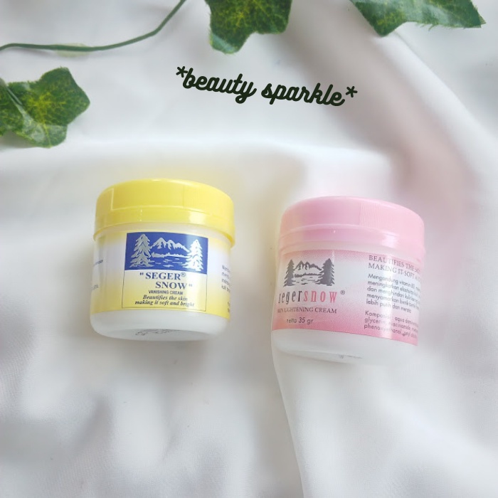 SEGER SNOW VANISHING CREAM 35GR/haslin seger snow/seger snow whitening/seger snow ping/seger snow ha