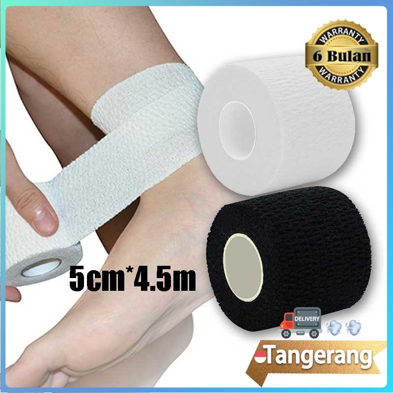 5pcs Finger Tape Wrist Tape Taping Olahraga Support Olahraga Olahraga Tapping 4.5 Meter Tapping Voll