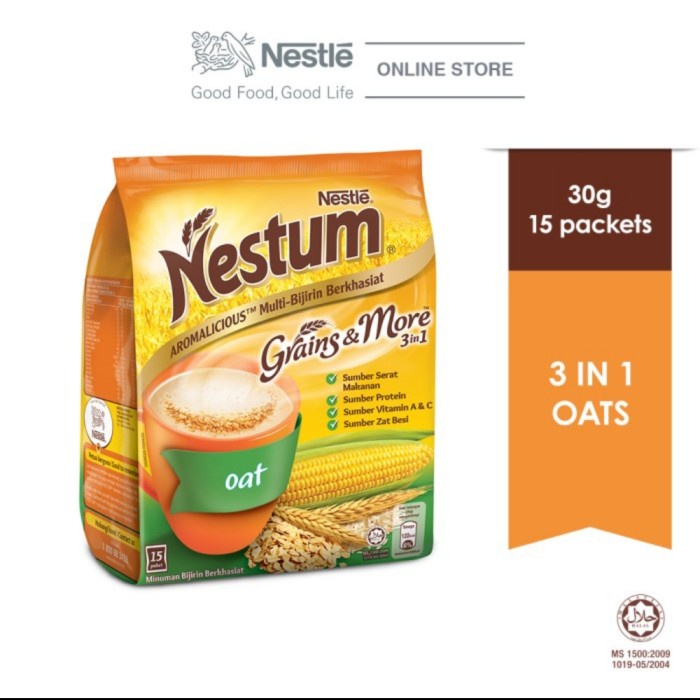

[Ready Stock] NESTUM GRAINS & MORE OAT 3in1 Original Malaysia