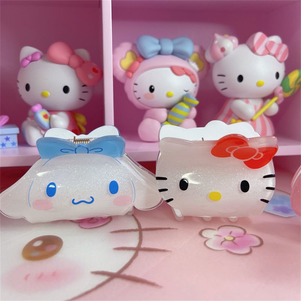 Ins Sanrio Melody Hair Bangs Hair Clip Untuk Anak Perempuan Penjepit Jepit Rambut Aksesoris Rambut