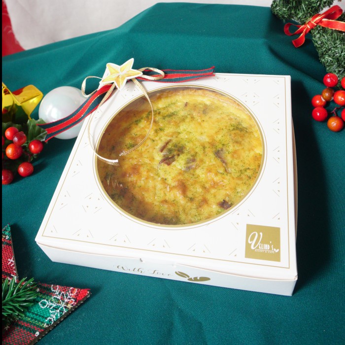 

Hampers Lorraine Quiche/ Smoked Beef Pie/ Pie Asin/ Christmas Hampers/ Parcel