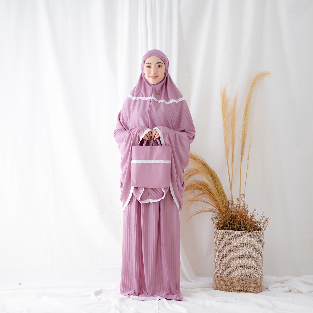 PROMO RAMADHAN / Zamia Mukena Plisket Hyget