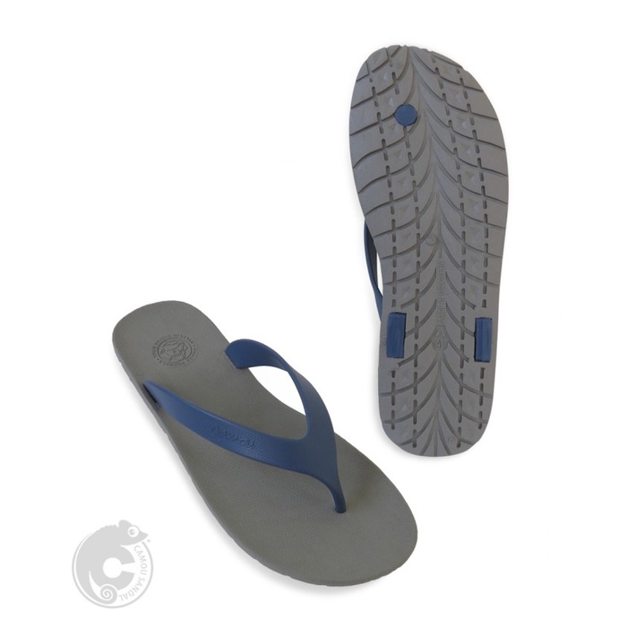 Sandal Jepit / Sandal Pria Casual Model WR Grey - WR-GB