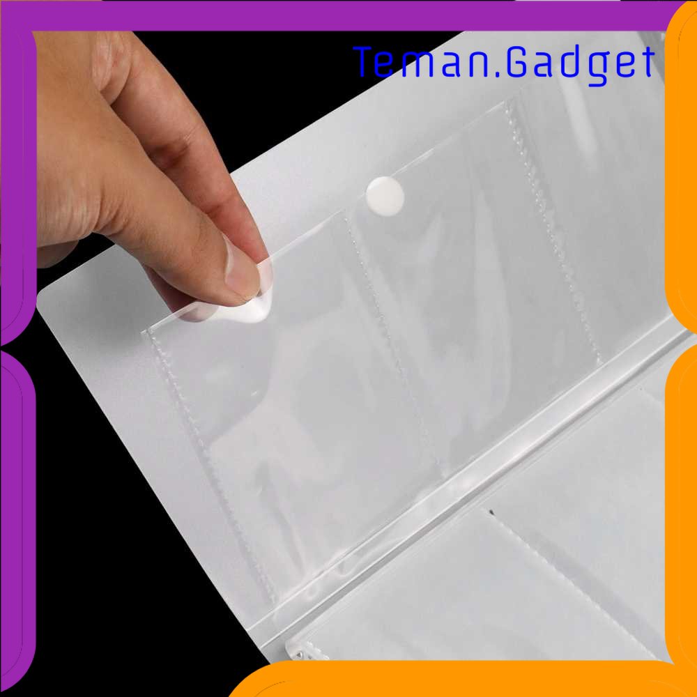 TG - KTK LIRUI Tempat Aksesoris Perhiasan Plastik Zipper Anti Oksidasi 42 Slots - LI24