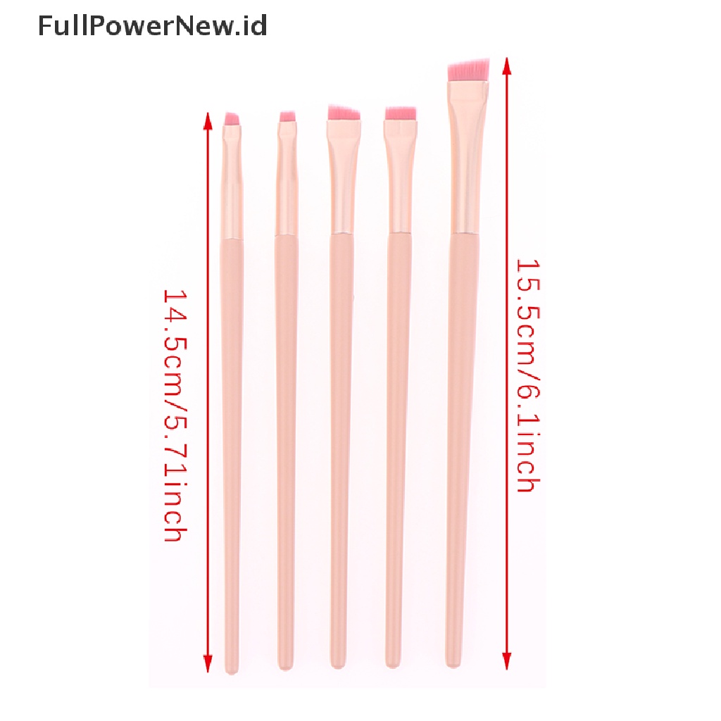 Power Blade Kuas Bedak Alis Makeup Brushes Gepeng Bevel Mata Liner Cream Brush ID