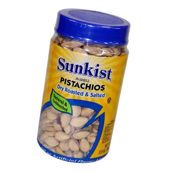 

Sunkistdry Roast Pistachos 500Gr/Btl