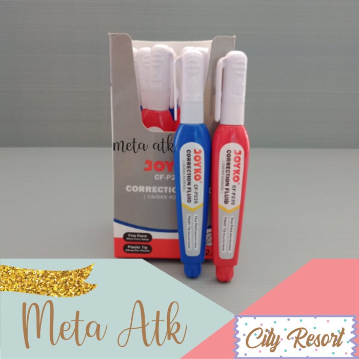 

DISKON SHOPEE/ Correction Tape / Tip Ex Joyko CF-P235 - Merah