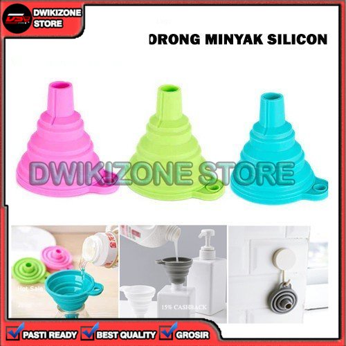 [GROSIR] CORONG LIPAT SILIKON ALAT TEMPAT REFILL SABUN MINYAK SILICONE SERBAGUNA MULTIFUNGSI