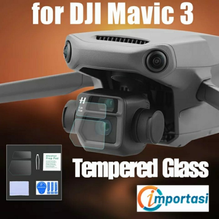 Tempered Glass Lensa Camera DJI MAVIC 3 Screen Protector Anti Gores