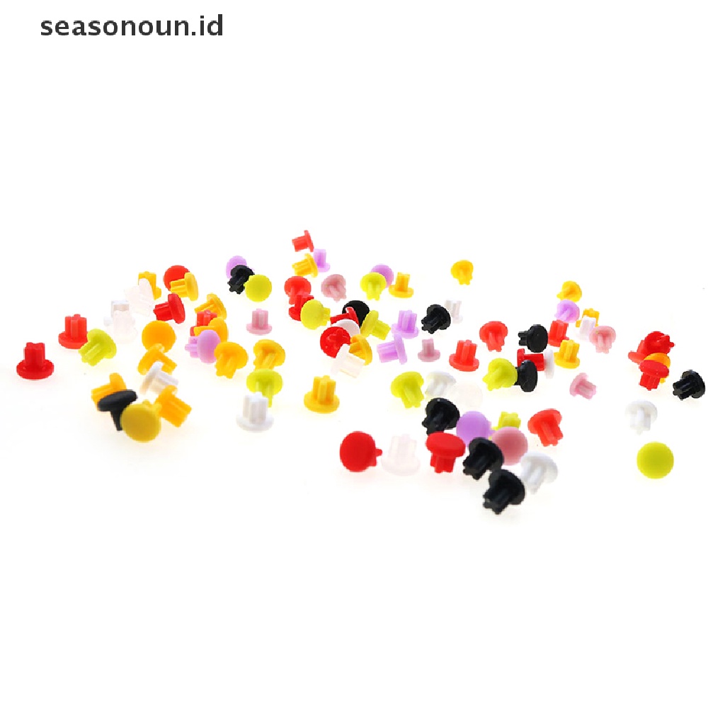 Seasonoun 10Pcs Plug Earphone Debu Audio Interface Laptop Penutup Jack Anti Air Debu.
