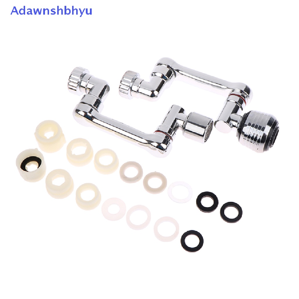 Adhyu Keran Rotag 1080derajat Universal Dapur Aerator Keran Putar Sudut Lebar Putar Splash Filter Faucet Extender Untuk Kamar Mandi ID