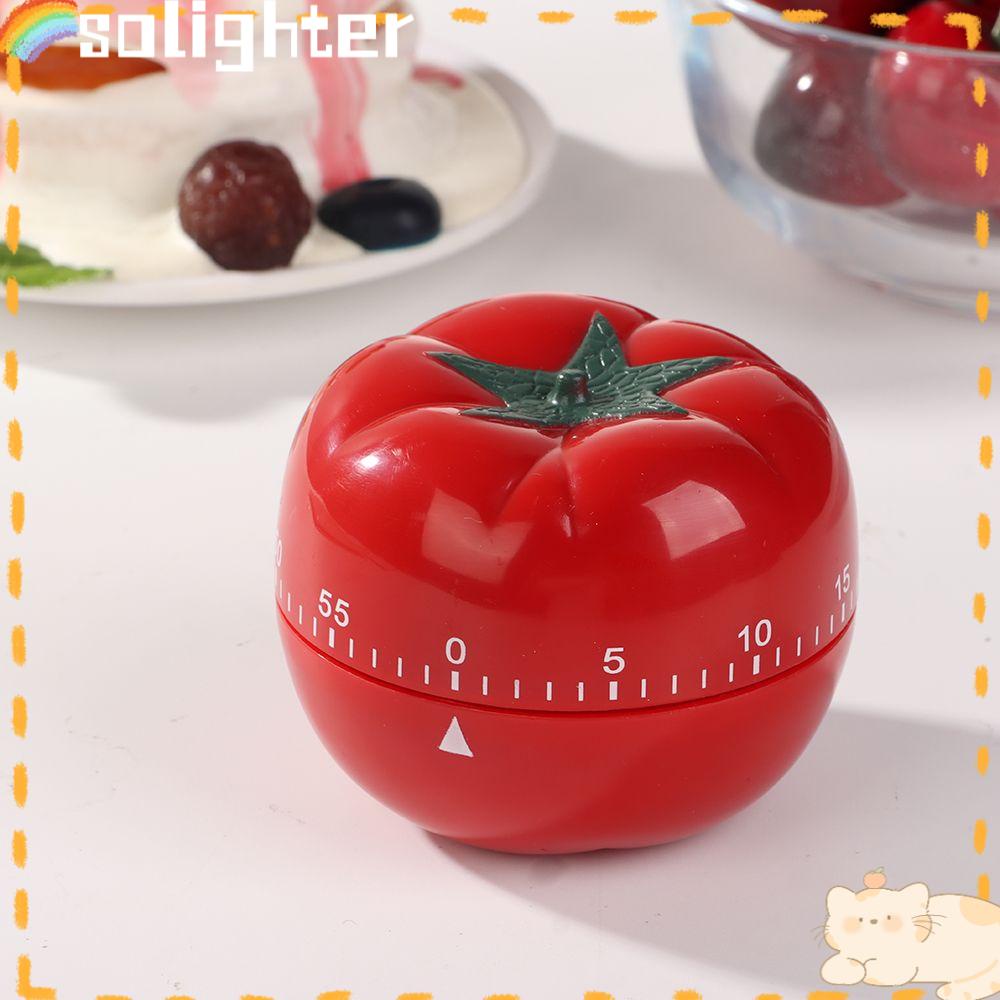 Solighter Tomat Timer Gadget Alat Dapur Kreatif Lucu