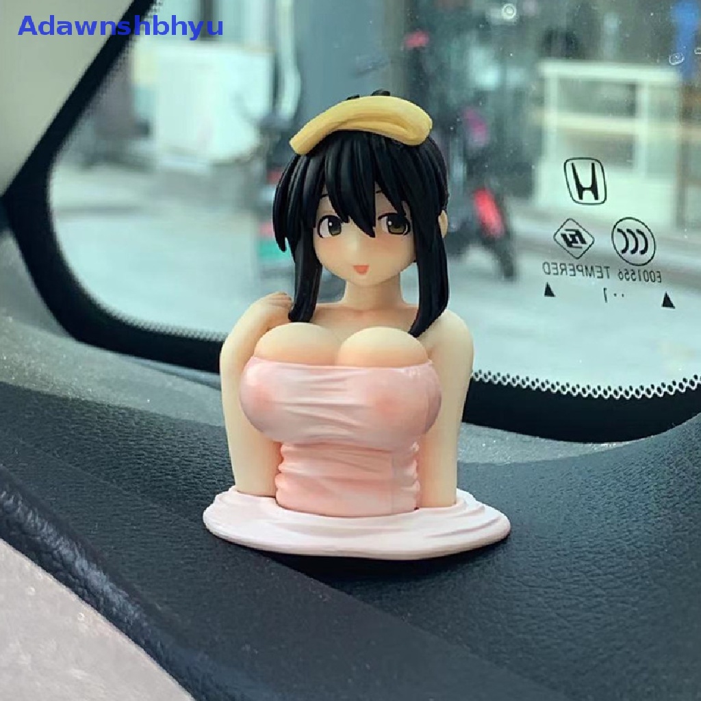 Adhyu 5.5cm Anime Car Desktop Decor Doll Chest Shaking Kanako Figure Model Toys Gifts ID