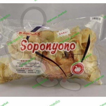 

soponyono keripik singkong 220gr pak