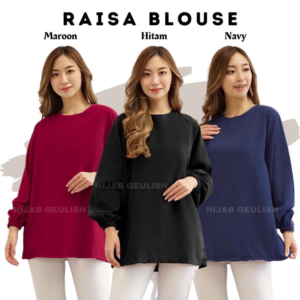 Raisa Blouse Lengan Balon