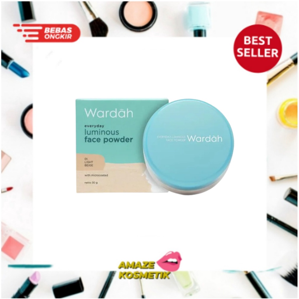 WARDAH Everyday Luminous Face Powder 30g - Amaze_Kosmetik