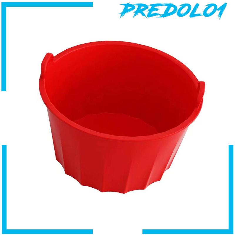 [Predolo1] Slow Cooker Liner Reusable Silicone Anti Bocor Untuk Makan Panci 6qt