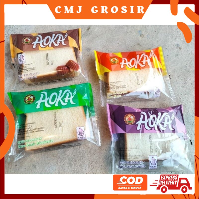 

GROSIR Roti Panggang AOKA Lembut & Enak isi 1 PCS TERMURAAH