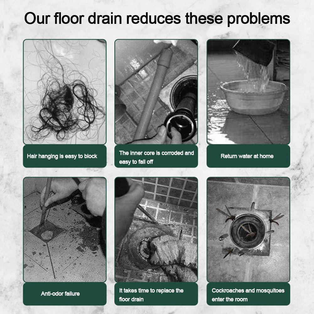 Populer Floor Drain Dapur Makanan Rambut Stopper Shower Drain Saringan Wastafel Perbaikan Rumah