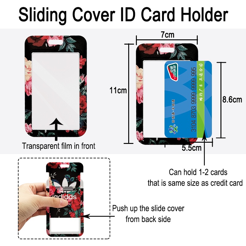 Tali Leher ID Badge Card Pelindung AD Lanyard NK Cardholder Untuk Phone Case &amp; Keychain Aksesoris Sling Anti Hilang