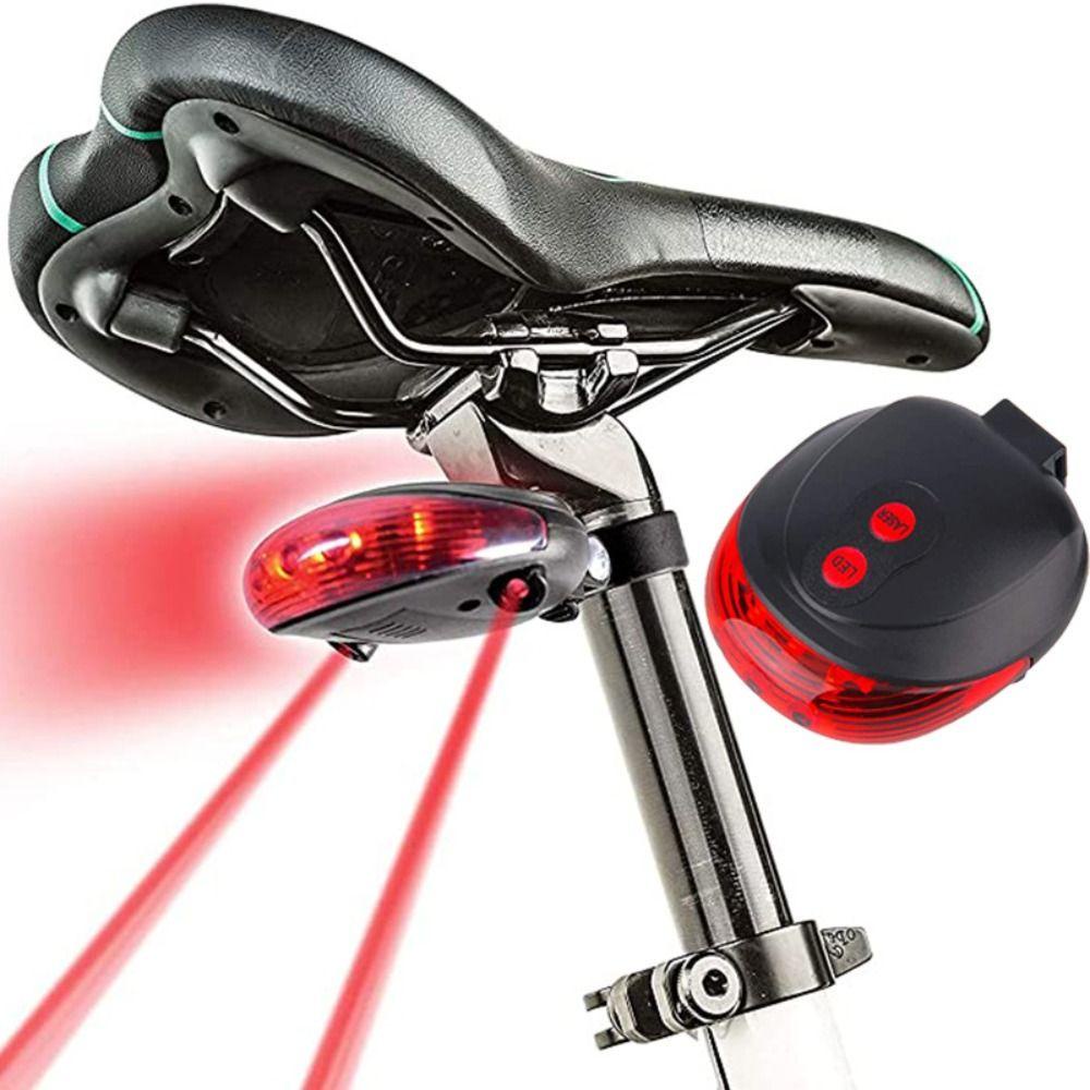 Lanfy Lampu Ekor Sepeda Untuk Sepeda Gunung MTB Aksesoris Sepeda Lampu Lampu LED Laser Sepeda Modifikasi Laser Lampu Belakang