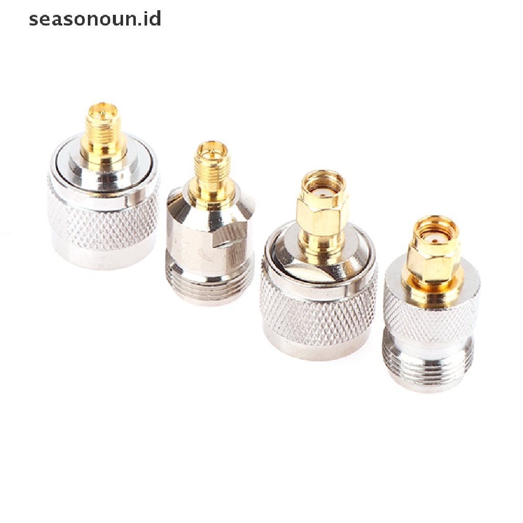 Konektor Seasonoun 1PCS Adaptor RF SMA Male Female Ke SMA N type Male Female.