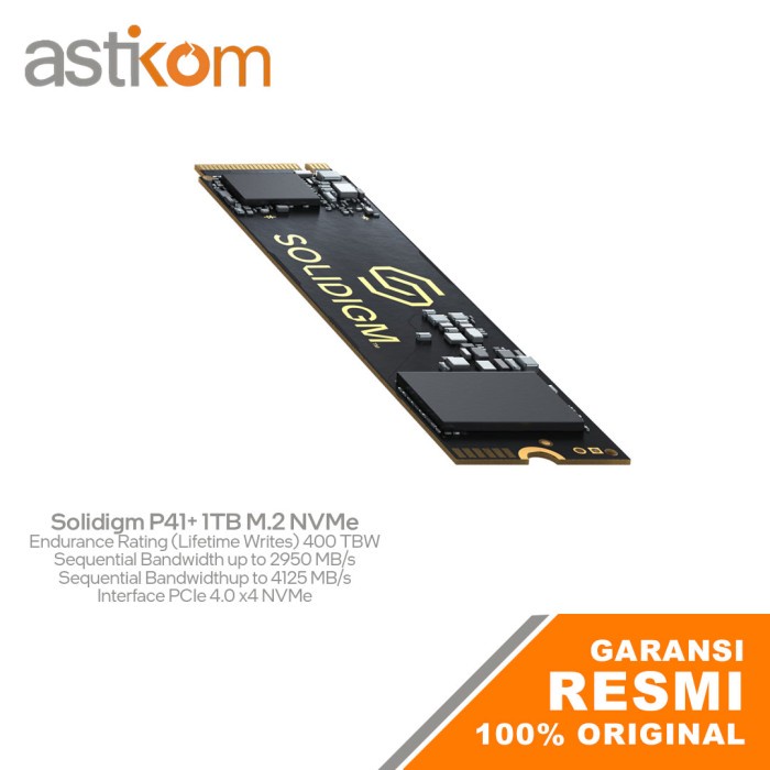 SSD Solidigm P41+ 1TB M.2 NVMe PCIe Gen 4.0 PFKNU010TZX1