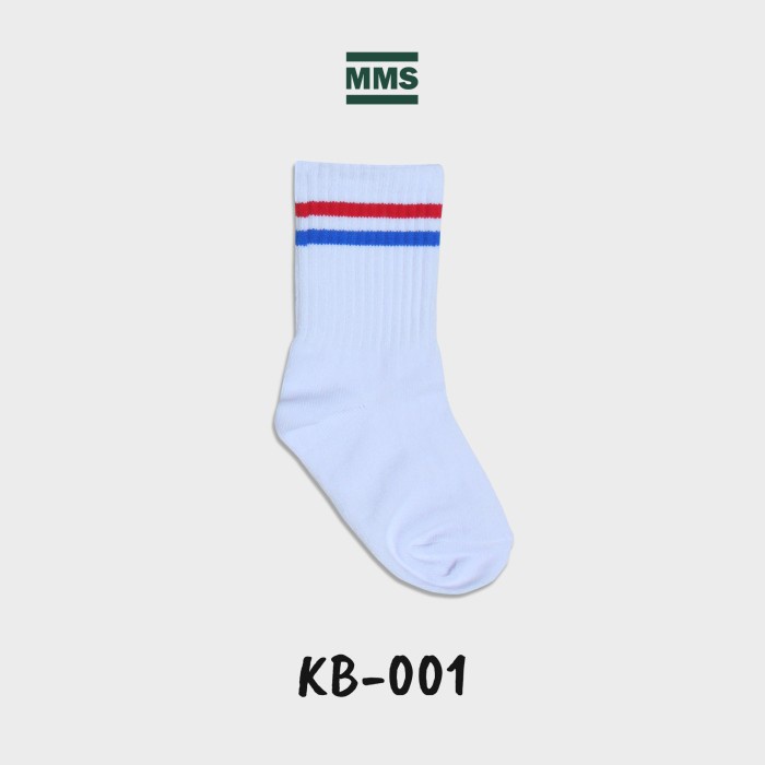 DISKON SHOPEE/ Kaos Kaki Anak Motif Stripe Oldschool Kids Sock 1-5 Tahun - KB-001