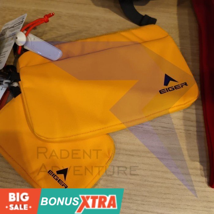 Tas EIGER1989 X Wapo Bag Yellow Kuning 91000 6637 Original Bandung KEREN AWET