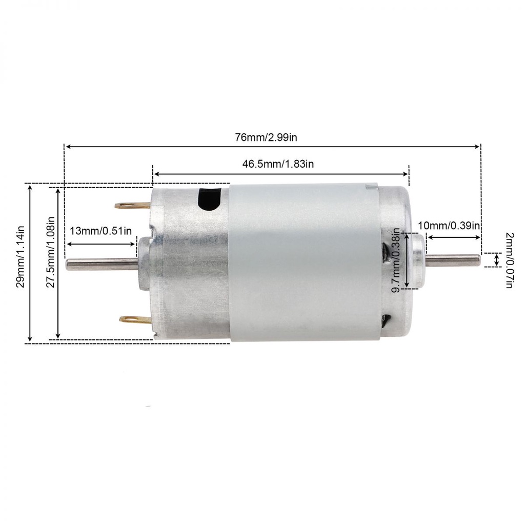 390motor DC DC 12V 22000RPM Kecepatan Tinggi Mini Motor Torsi Besar Motor Converter Untuk Mainan DIY Peralatan Kecil