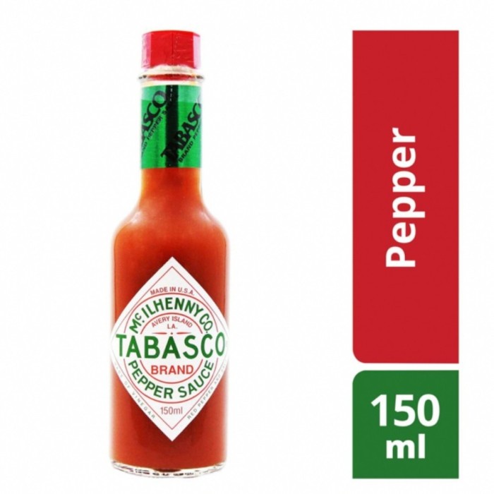 

Saos&Dressing] SAUS CABE USA TABASCO® PEPPER SAUCE 150ML BPOM RI