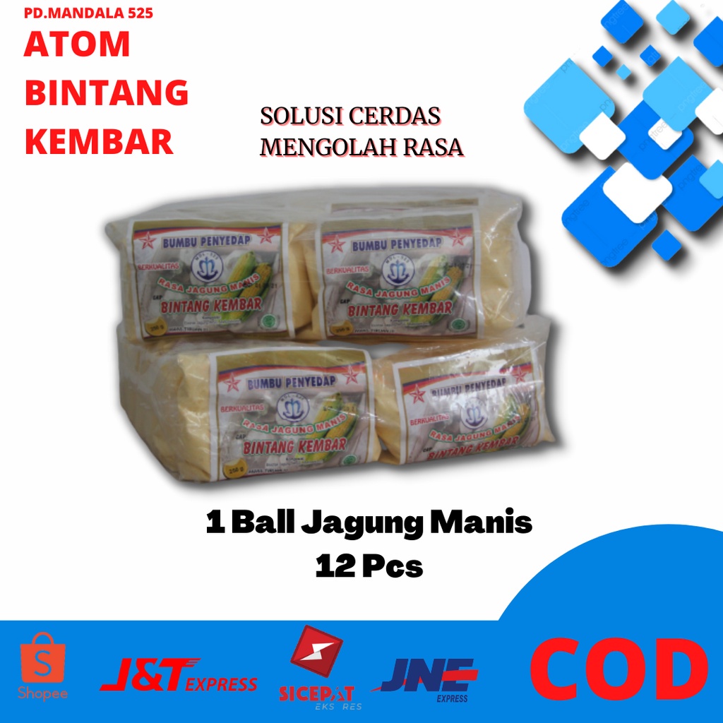 

Atom Bintang Kembar - Rasa Jagung Manis 1 Ball