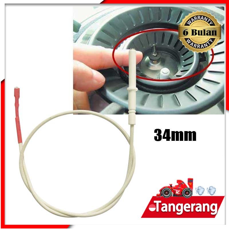 Busi Pemantik Kompor Gas Tanam Iginition Pin Kompor Tanam ( Busi 3.4cm Kabel 60cm )